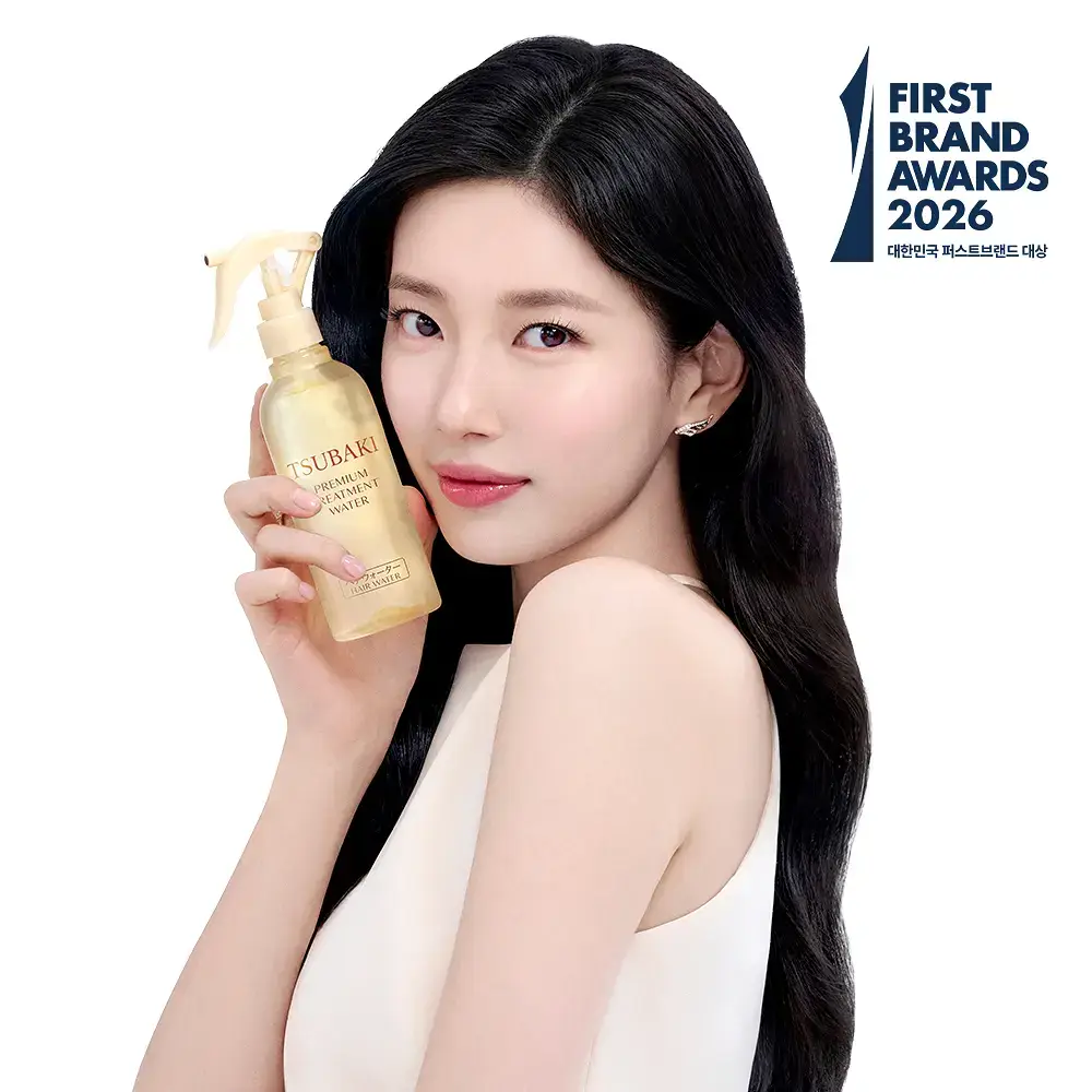 [열보호&정전기 퀵 케어] 츠바키 프리미엄 트리트먼트 워터 210ml